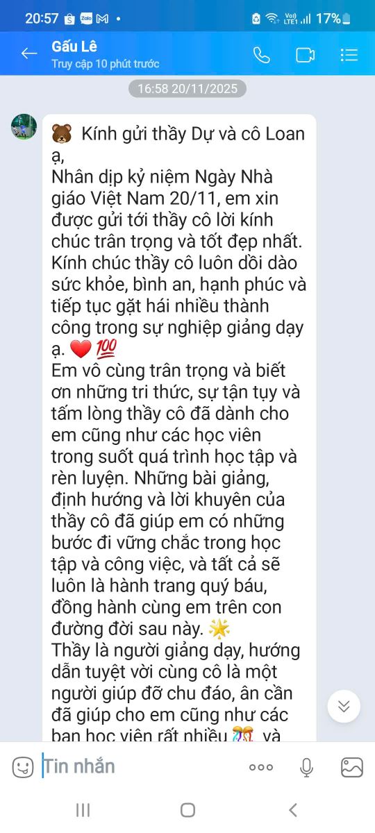 Cậu Học trò thăm Thầy 6 lần một năm
