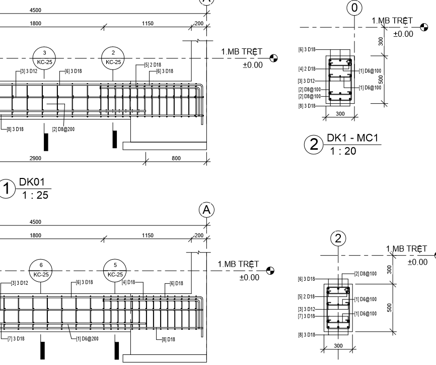 Bộ môn Revit kết cấu Bê tông
