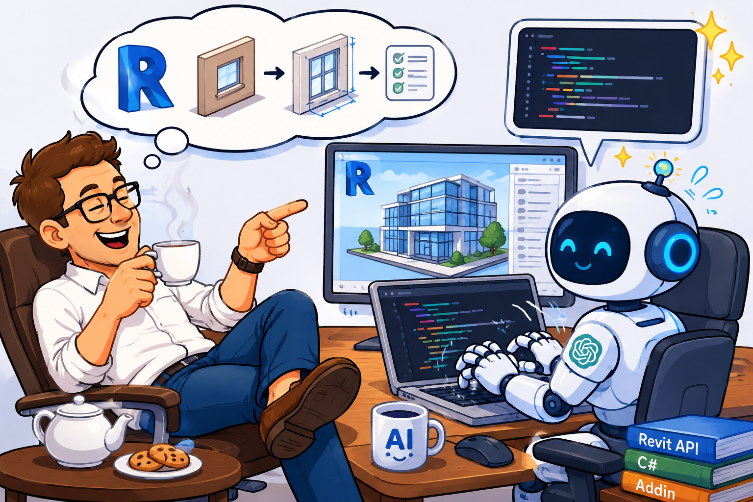 Tạo Addin cho Revit bằng AI